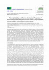 Research paper thumbnail of Thermal Stability and Thermo-Mechanical Properties of Nanoalumina-Filled Poly(benzoxazine-ester) Composite Films