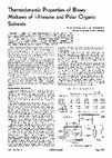 Research paper thumbnail of Thermodynamic properties of binary mixtures of n-butylammonium-based ionic liquids with ethanol at T = (293.15–313.15) K