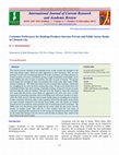 Research paper thumbnail of International Journal of Current Research