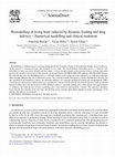 Research paper thumbnail of Remodelling of living bone induced by dynamic loading and drug delivery—Numerical modelling and clinical treatment