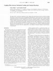 Research paper thumbnail of Coupling Effect between Mechanical Loading and Chemical Reactions