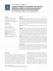 Research paper thumbnail of Long-term changes in composition, diversity and distribution patterns in four herbaceous plant communities along an elevational gradient