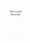 Research paper thumbnail of A presença da agência reguladora estadual e a qualidade dos serviços de distribuição de energia elétrica