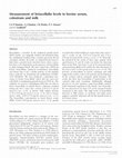 Research paper thumbnail of Measurement of betacellulin levels in bovine serum, colostrum and milk