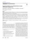 Research paper thumbnail of Impact of comorbidity scores and lifestyle factors in curative radiotherapy in laryngeal cancer