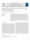 Research paper thumbnail of On the critical use of zero valent iron nanoparticles and Fenton processes for the treatment of tannery wastewater