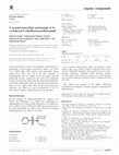 Research paper thumbnail of A second monoclinic polymorph ofN-cyclohexyl-N-ethylbenzenesulfonamide