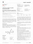 Research paper thumbnail of N-Benzyl-N-cyclohexyl-4-methylbenzenesulfonamide