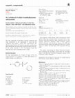 Research paper thumbnail of N-Cyclohexyl-N-ethyl-4-methylbenzenesulfonamide