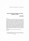 Research paper thumbnail of Human-bird Relations: Religious and Cultural and Cultural Significance