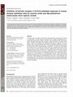 Research paper thumbnail of Inhibition of toll-like receptor 2 (TLR-2)-mediated response in human alveolar epithelial cells by mycolic acids andMycobacterium tuberculosismce1operon mutant