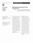 Research paper thumbnail of Sezaryen Sonrası Eklampsiyle İlişkili Ani Görme Kaybı: Olgu Sunumu