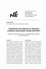 Research paper thumbnail of Tendencies and forecast of ukraine’s economic development during 2014-2017