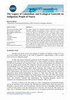 Research paper thumbnail of The Legacy of Colonialism and Ecological Genocide on Indigenous People of Nauru