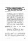 Research paper thumbnail of Comparar a aula de História com ela mesma: valorizar o que acontece e resistir à tentação do juízo exterior (ou uma coisa é uma coisa, outra coisa é outra coisa)