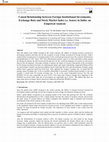 Research paper thumbnail of Causal Relationship between Foreign Institutional Investments, Exchange Rate and Stock Market Index i.e. Sensex in India: an Empirical Analysis