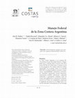 Research paper thumbnail of Federal management of the Argentine coastal zone