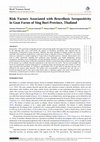 Research paper thumbnail of Risk Factors Associated with Brucellosis Seropositivity in Goat Farms of Sing Buri Province, Thailand