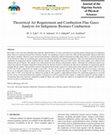 Research paper thumbnail of Theoretical Air Requirement and Combustion Flue Gases Analysis for Indigenous Biomass Combustion