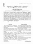 Research paper thumbnail of Attachment of a sling rescue suture to Midurethral tape for management of potential postoperative voiding dysfunction