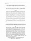 Research paper thumbnail of A Comparative Analysis of the Policies to Start Teaching English Language in Primary Schools Around the World and the Position of English Today