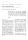 Research paper thumbnail of Thickness estimates of the upper-mantle transition zone from bootstrapped velocity spectrum stacks of receiver functions