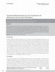 Research paper thumbnail of Esmolol Administration for the Treatment of Refractory Ventricular Fibrillation