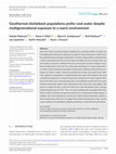 Research paper thumbnail of Geothermal stickleback populations prefer cool water despite multigenerational exposure to a warm environment