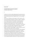 Research paper thumbnail of La política estética en los ensayos tempranos de Saer