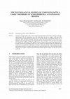 Research paper thumbnail of The Psychological Burden of Caregiver with a Family Members of Schizophrenia: A Systematic Review