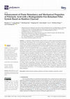 Research paper thumbnail of Enhancement of Flame Retardancy and Mechanical Properties of Polylactic Acid with a Biodegradable Fire-Retardant Filler System Based on Bamboo Charcoal