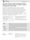 Research paper thumbnail of Association between Usage of Prophylactic AYUSH Medicines and Disease Severity in COVID-19 Patients: A Retrospective Cohort Study