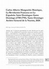 Research paper thumbnail of Carlos Alberto Murgueitio Manrique, La Revolución Francesa en La Española: Saint Domingue–Santo Domingo (1789-1795). Santo Domingo: Archivo General de la Nación, 2020.