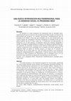 Research paper thumbnail of Una nueva Intervención multidimensional para la ansiedad social: el programa IMAS