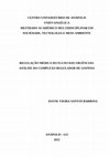 Research paper thumbnail of Regulação médica do fluxo das urgências: análise do complexo regulador de Goiânia