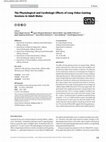 Research paper thumbnail of The Physiological and Cardiologic Effects of Long Video Gaming Sessions in Adult Males