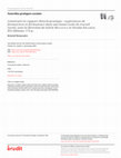 Research paper thumbnail of Construire le rapport théorie-pratique : expériences de formatrices et formateurs dans une haute école de travail social, sous la direction de Sylvie Mezzena et Nicolas Kramer, IES éditions, 176 p