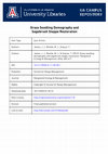 Research paper thumbnail of Grass Seedling Demography and Sagebrush Steppe Restoration