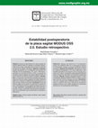 Research paper thumbnail of Estabilidad postoperatoria de la placa sagital MODUS OSS 2.0. Estudio retrospectivo