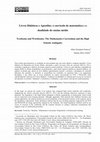 Research paper thumbnail of Livros Didáticos e Apostilas: o currículo de matemática e a dualidade do ensino médio