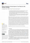 Research paper thumbnail of Spatial Variability of Forest Species: Case Study for Alto Alentejo, Portugal