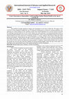 Research paper thumbnail of International Journal of Advance and Applied Research