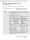 Research paper thumbnail of Erratum: Pediatric Motor Stereotypies: An Updated Review