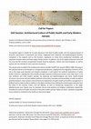 Research paper thumbnail of Call for Papers SAH Session: Architectural Culture of Public Health and Early Modern Adriatic