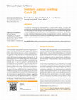 Research paper thumbnail of Indolent palatal swelling: Catch 22