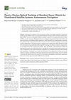 Research paper thumbnail of Passive Electro-Optical Tracking of Resident Space Objects for Distributed Satellite Systems Autonomous Navigation