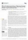 Research paper thumbnail of Effect of Flexible Sacrum Position on Maternal and Neonatal Outcomes in Public Health Facilities, Amhara Regional State, Ethiopia: A Quasi-Experimental Study