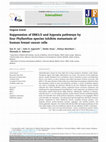 Research paper thumbnail of Suppression of ERK1/2 and hypoxia pathways by four Phyllanthus species inhibits metastasis of human breast cancer cells