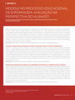 Research paper thumbnail of Moodle No Processo Educacional De Enfermagem: Avaliação Na Perspectiva Do Alunado