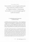 Research paper thumbnail of Észrevételek a nemzetiségek parlamenti képviseletének szabályozásához az Alaptörvényben, a választójogi törvényben és a nemzetiségek jogairól szóló törvényben